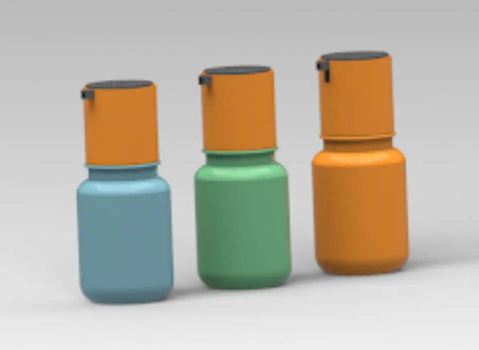 250Ml Bottle by 3D Think Ahead